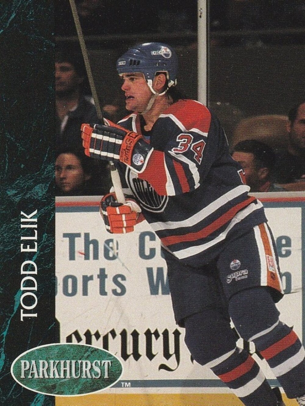 Todd Elik Hockey Card